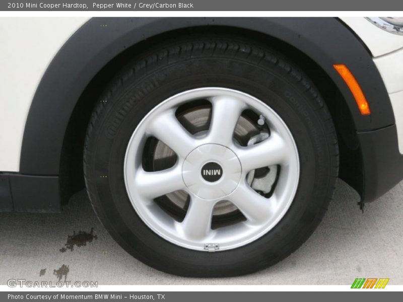 Pepper White / Grey/Carbon Black 2010 Mini Cooper Hardtop