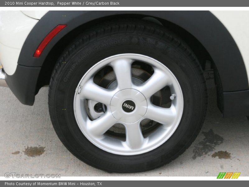 Pepper White / Grey/Carbon Black 2010 Mini Cooper Hardtop