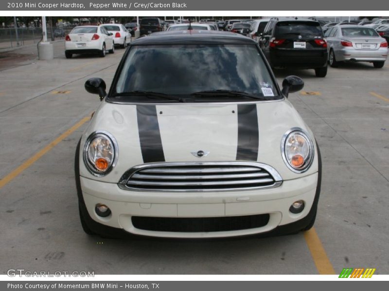 Pepper White / Grey/Carbon Black 2010 Mini Cooper Hardtop