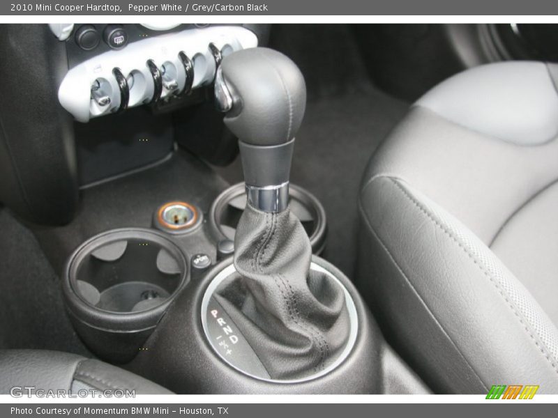 Pepper White / Grey/Carbon Black 2010 Mini Cooper Hardtop