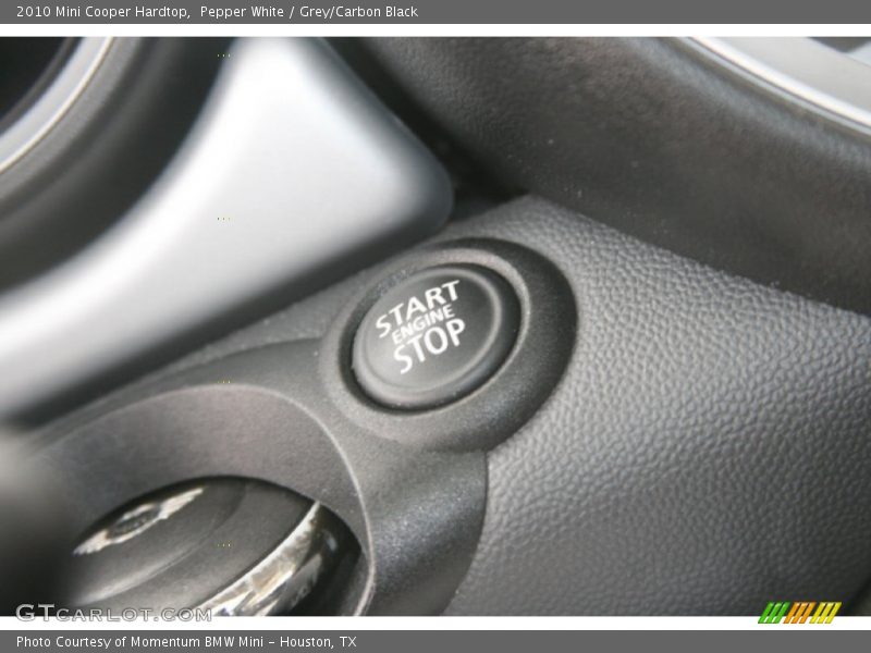 Pepper White / Grey/Carbon Black 2010 Mini Cooper Hardtop