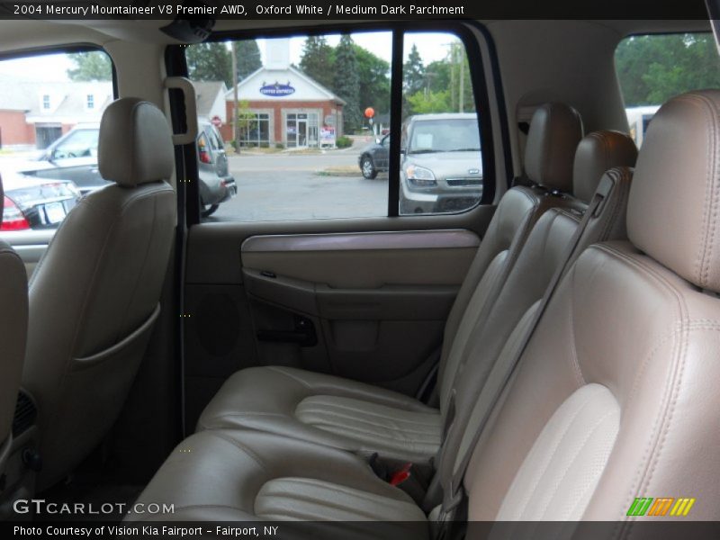 Oxford White / Medium Dark Parchment 2004 Mercury Mountaineer V8 Premier AWD