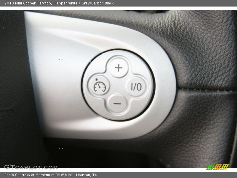 Pepper White / Grey/Carbon Black 2010 Mini Cooper Hardtop