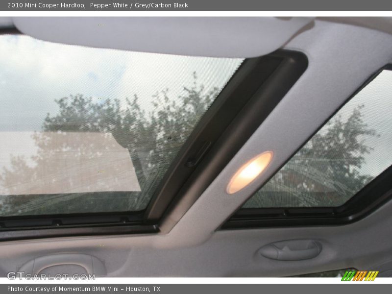 Pepper White / Grey/Carbon Black 2010 Mini Cooper Hardtop