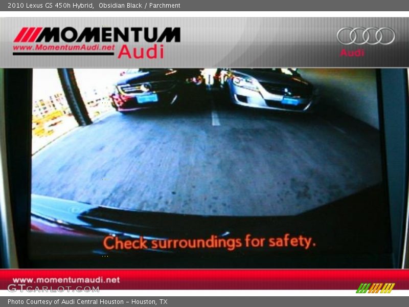 Obsidian Black / Parchment 2010 Lexus GS 450h Hybrid
