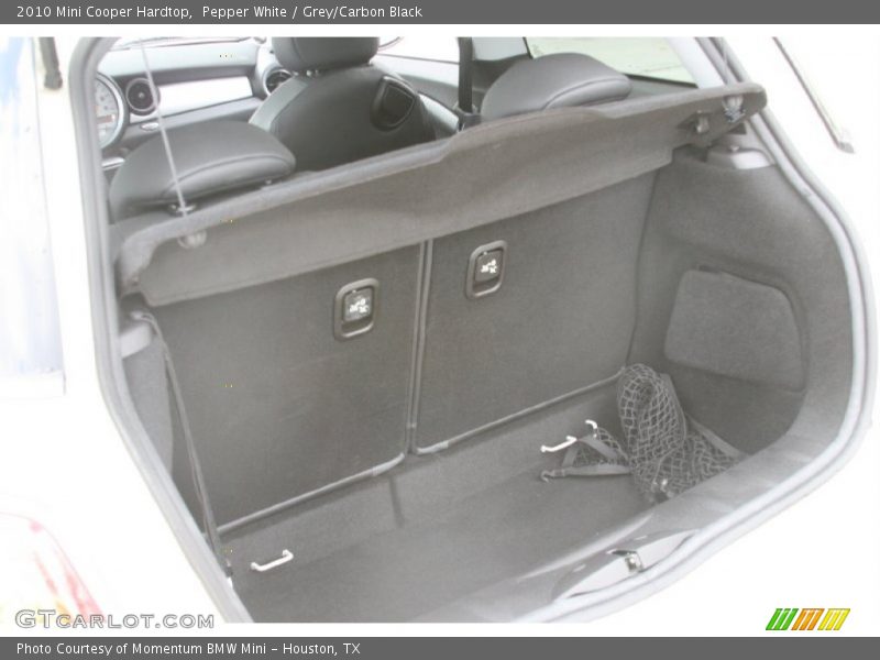 Pepper White / Grey/Carbon Black 2010 Mini Cooper Hardtop