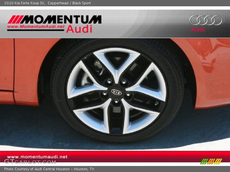 Copperhead / Black Sport 2010 Kia Forte Koup SX