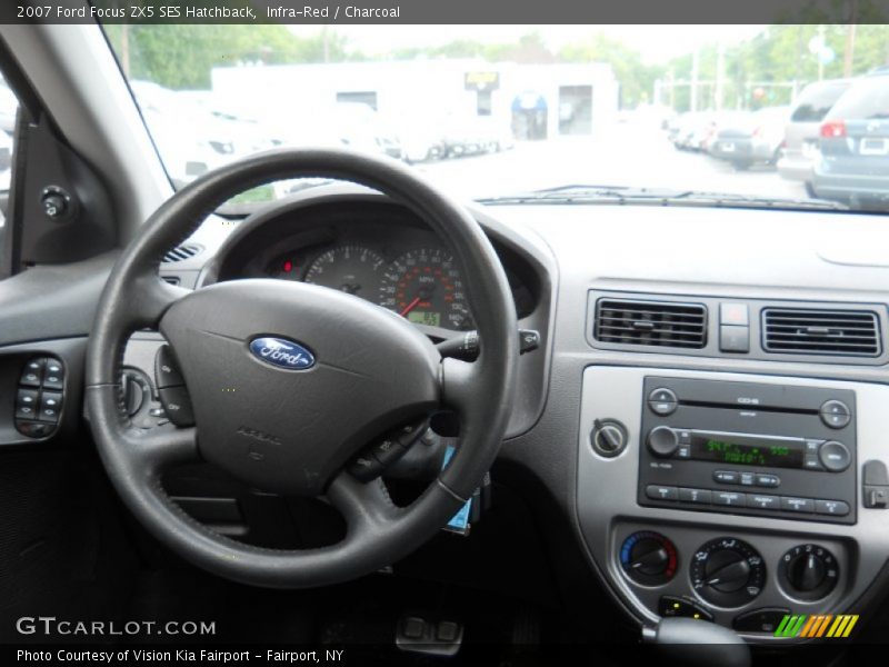 Infra-Red / Charcoal 2007 Ford Focus ZX5 SES Hatchback