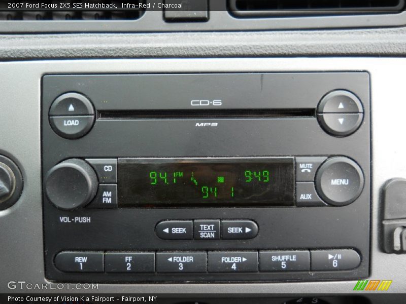 Infra-Red / Charcoal 2007 Ford Focus ZX5 SES Hatchback