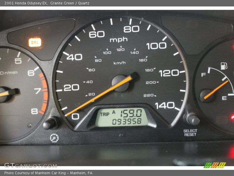 Granite Green / Quartz 2001 Honda Odyssey EX