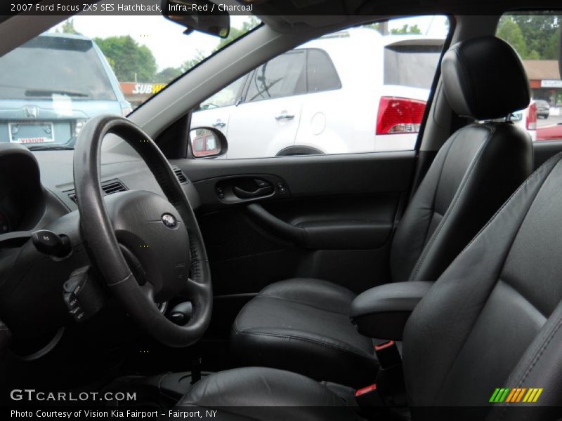 Infra-Red / Charcoal 2007 Ford Focus ZX5 SES Hatchback