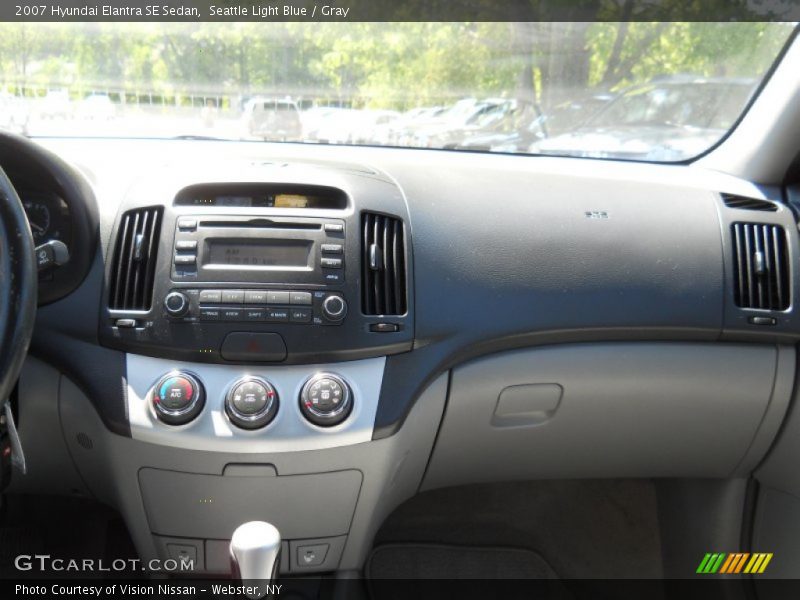 Seattle Light Blue / Gray 2007 Hyundai Elantra SE Sedan