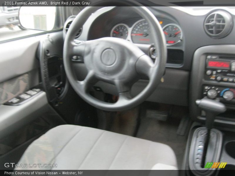 Bright Red / Dark Gray 2001 Pontiac Aztek AWD
