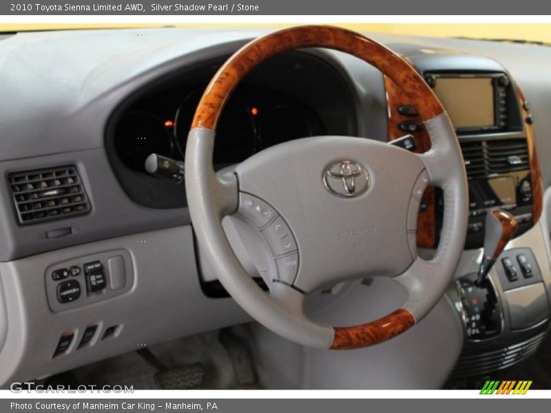  2010 Sienna Limited AWD Steering Wheel