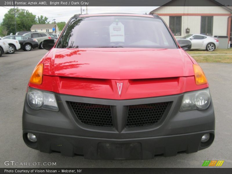 Bright Red / Dark Gray 2001 Pontiac Aztek AWD