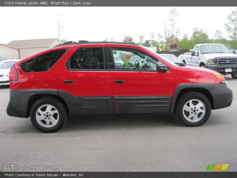 Bright Red / Dark Gray 2001 Pontiac Aztek AWD