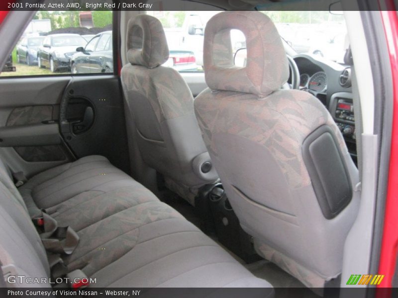 Bright Red / Dark Gray 2001 Pontiac Aztek AWD