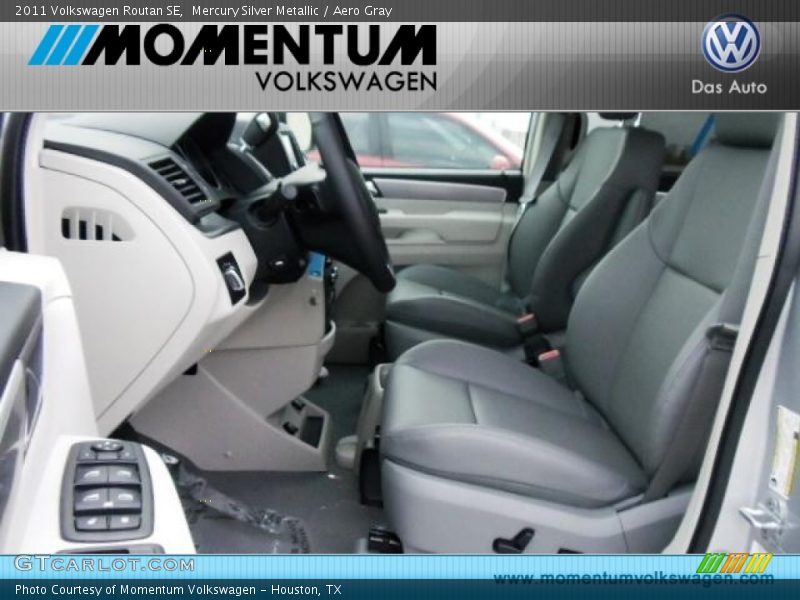 Mercury Silver Metallic / Aero Gray 2011 Volkswagen Routan SE