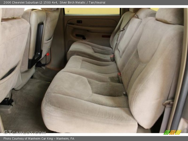Silver Birch Metallic / Tan/Neutral 2006 Chevrolet Suburban LS 1500 4x4