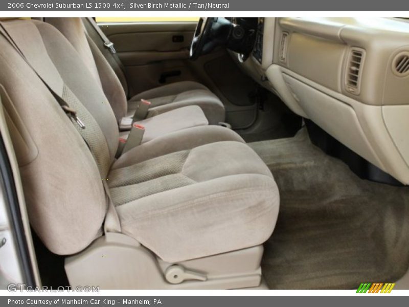 Silver Birch Metallic / Tan/Neutral 2006 Chevrolet Suburban LS 1500 4x4