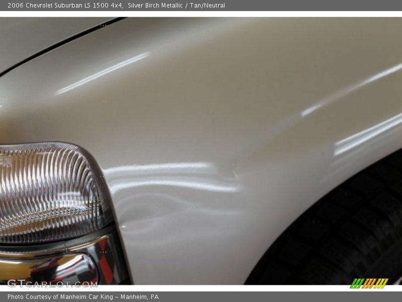 Silver Birch Metallic / Tan/Neutral 2006 Chevrolet Suburban LS 1500 4x4