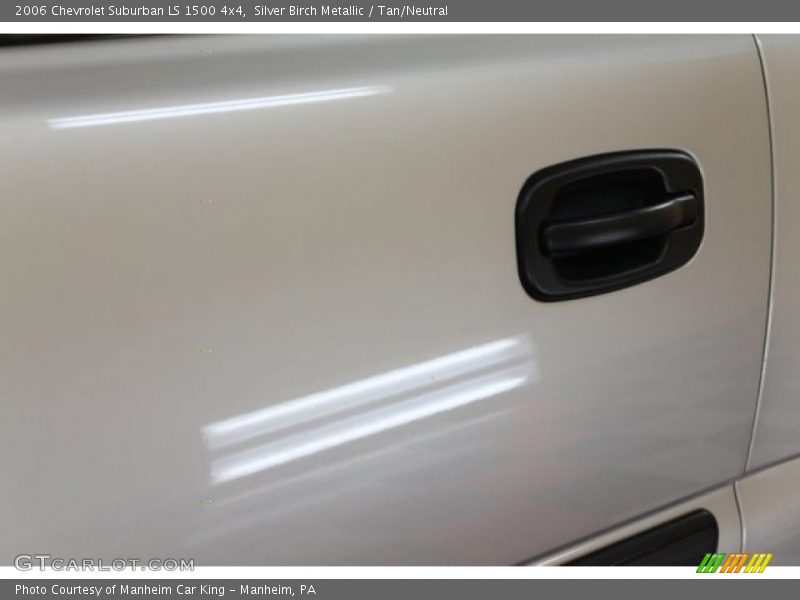 Silver Birch Metallic / Tan/Neutral 2006 Chevrolet Suburban LS 1500 4x4