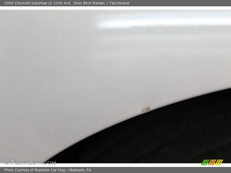 Silver Birch Metallic / Tan/Neutral 2006 Chevrolet Suburban LS 1500 4x4