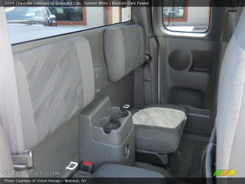 Summit White / Medium Dark Pewter 2004 Chevrolet Colorado LS Extended Cab