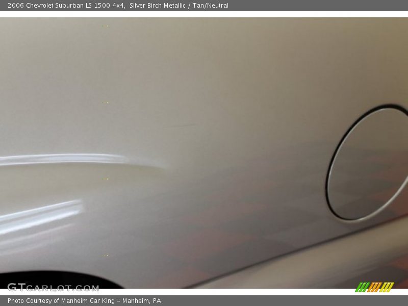 Silver Birch Metallic / Tan/Neutral 2006 Chevrolet Suburban LS 1500 4x4