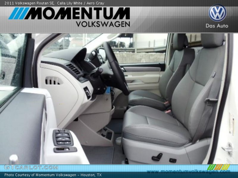 Calla Lily White / Aero Gray 2011 Volkswagen Routan SE