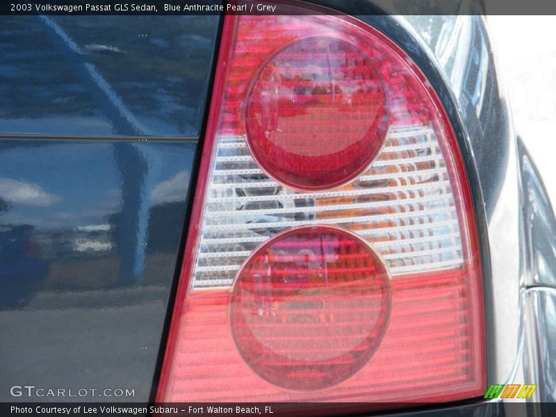 Blue Anthracite Pearl / Grey 2003 Volkswagen Passat GLS Sedan