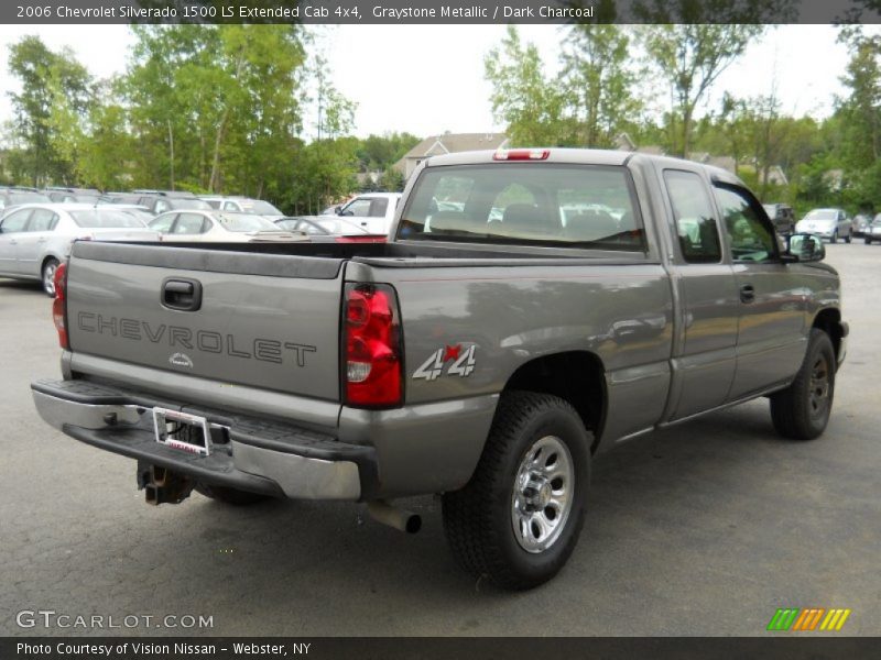 Graystone Metallic / Dark Charcoal 2006 Chevrolet Silverado 1500 LS Extended Cab 4x4