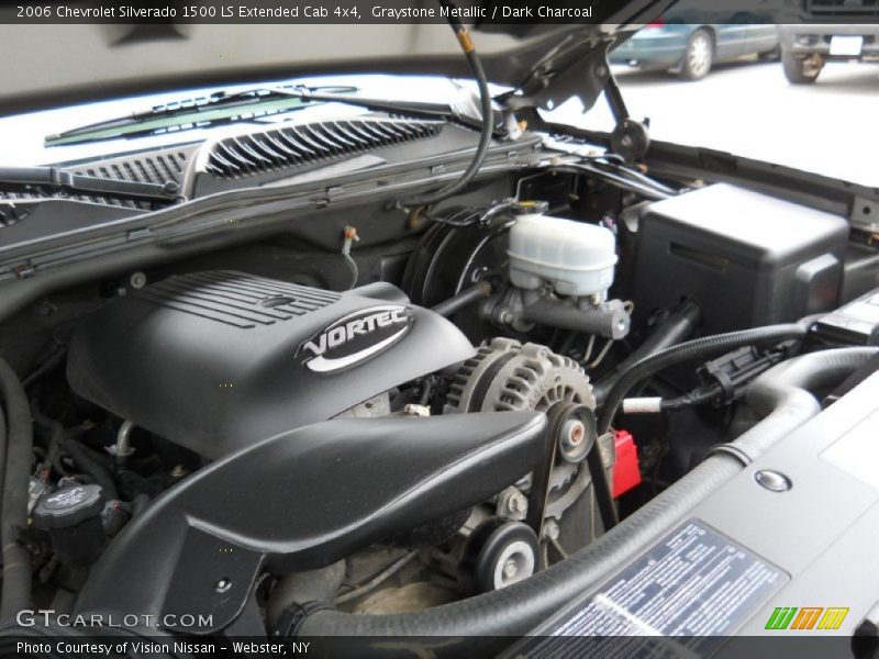 Graystone Metallic / Dark Charcoal 2006 Chevrolet Silverado 1500 LS Extended Cab 4x4
