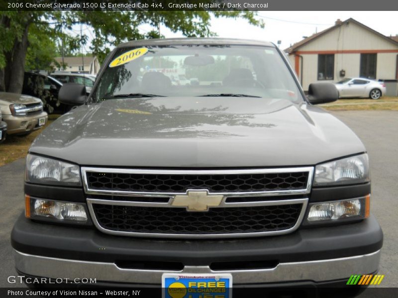 Graystone Metallic / Dark Charcoal 2006 Chevrolet Silverado 1500 LS Extended Cab 4x4