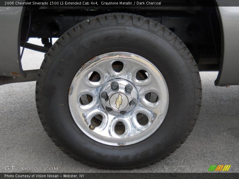 Graystone Metallic / Dark Charcoal 2006 Chevrolet Silverado 1500 LS Extended Cab 4x4