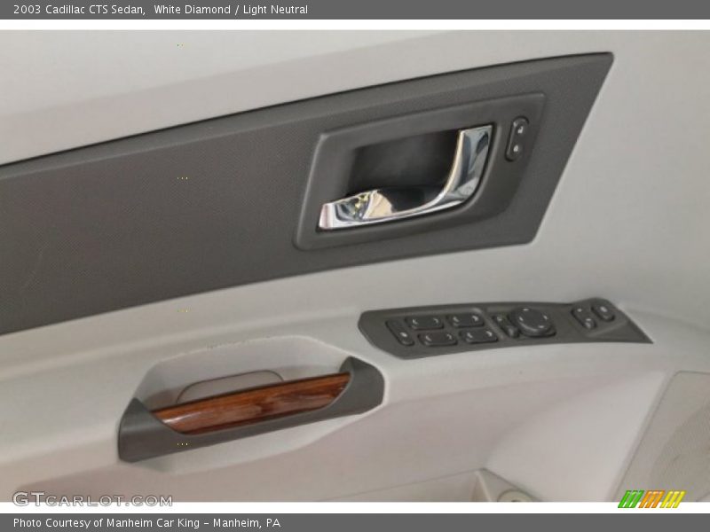 White Diamond / Light Neutral 2003 Cadillac CTS Sedan