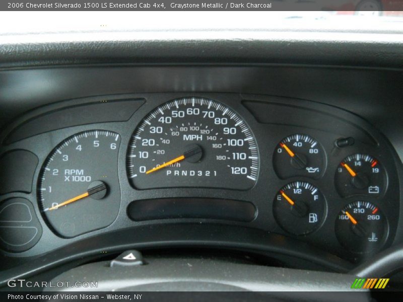 Graystone Metallic / Dark Charcoal 2006 Chevrolet Silverado 1500 LS Extended Cab 4x4