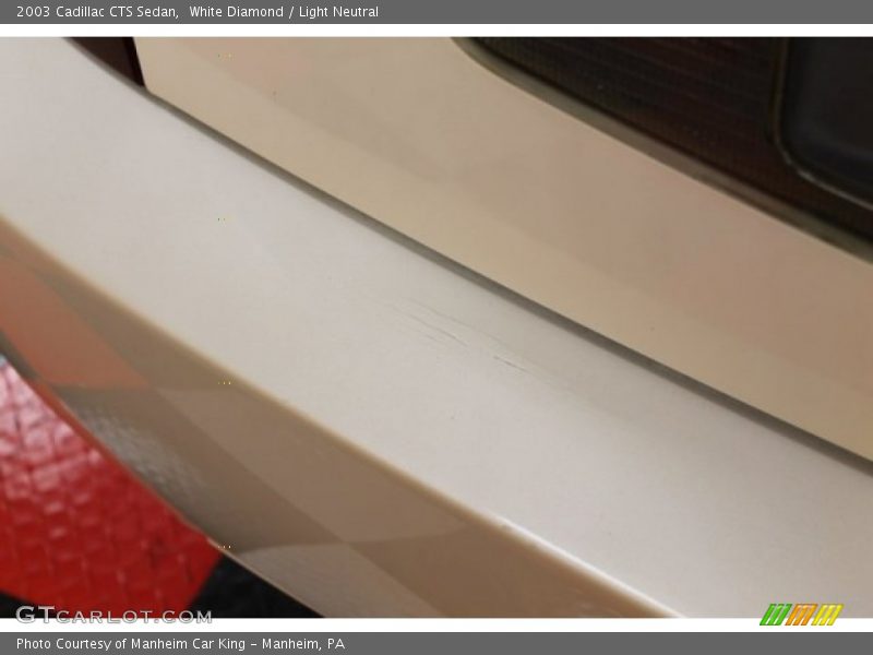 White Diamond / Light Neutral 2003 Cadillac CTS Sedan