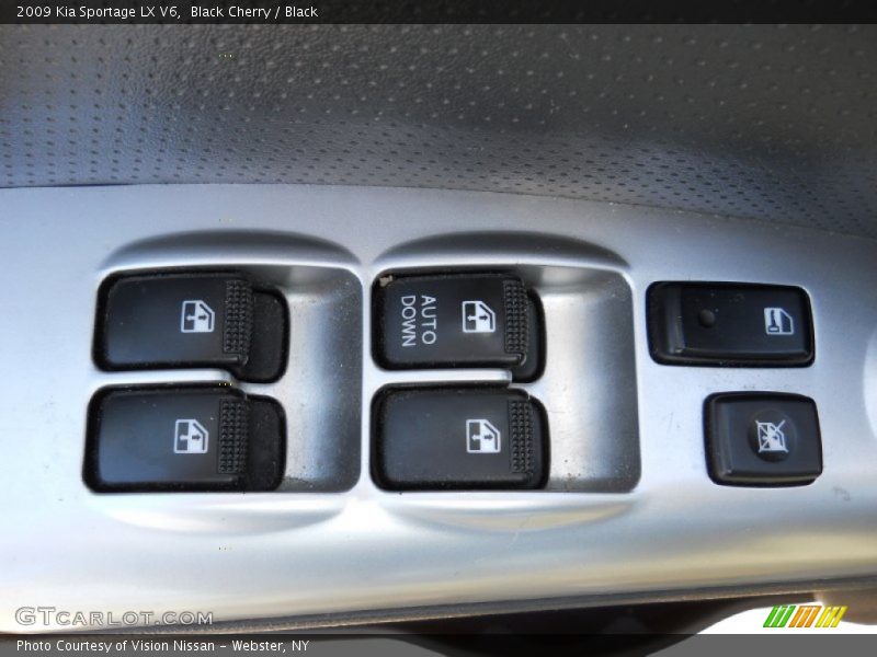 Black Cherry / Black 2009 Kia Sportage LX V6