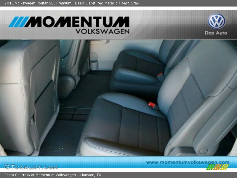 Deep Claret Red Metallic / Aero Gray 2011 Volkswagen Routan SEL Premium