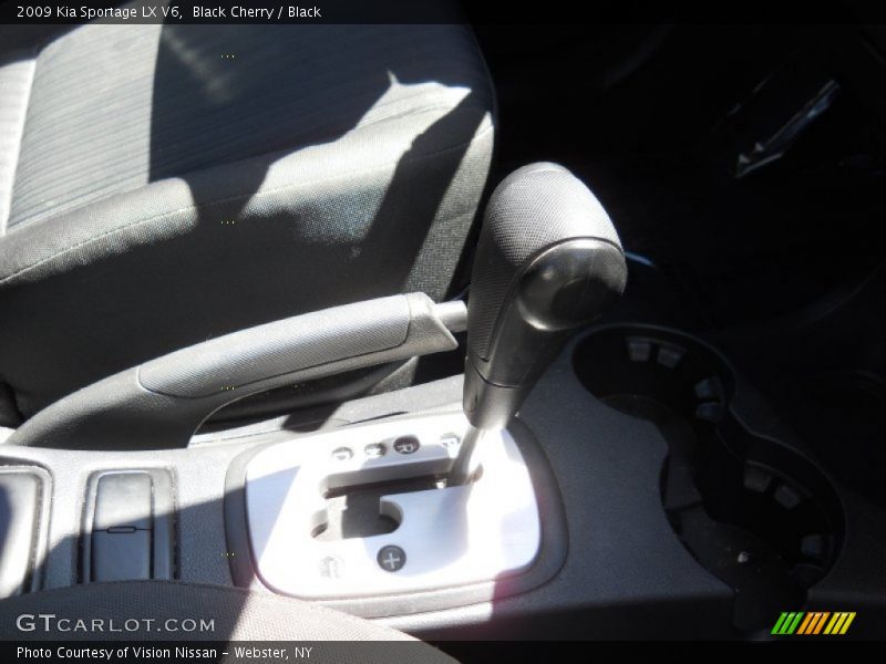 Black Cherry / Black 2009 Kia Sportage LX V6