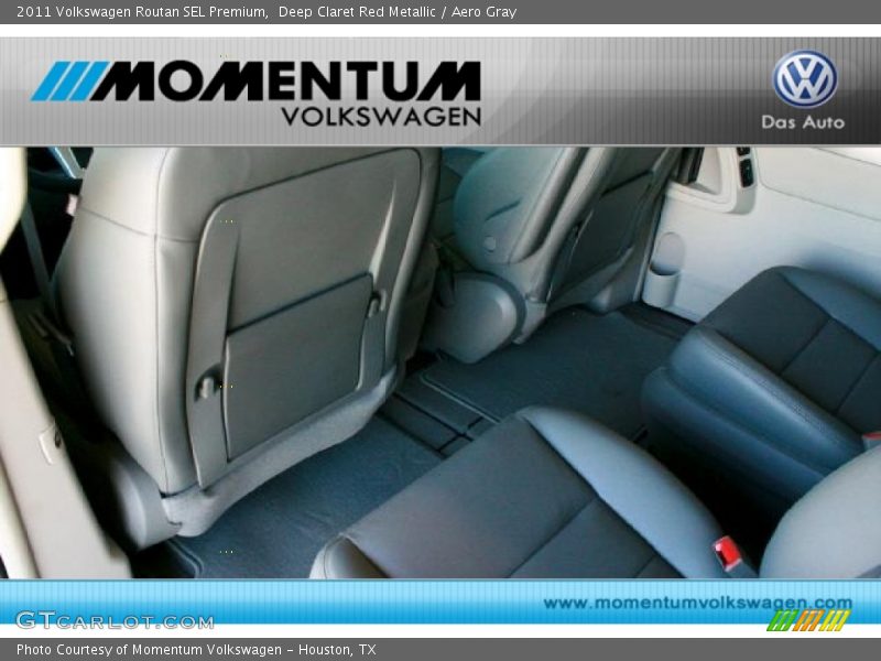 Deep Claret Red Metallic / Aero Gray 2011 Volkswagen Routan SEL Premium