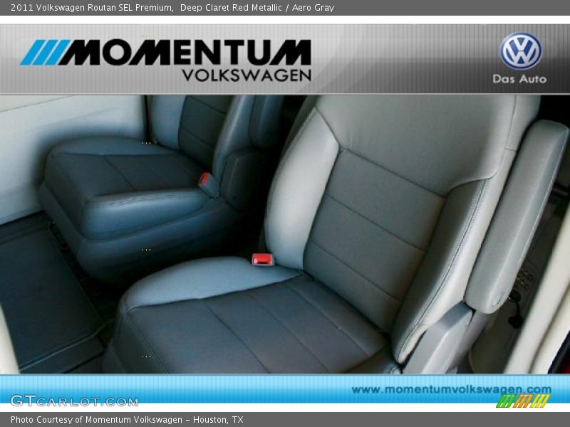 Deep Claret Red Metallic / Aero Gray 2011 Volkswagen Routan SEL Premium