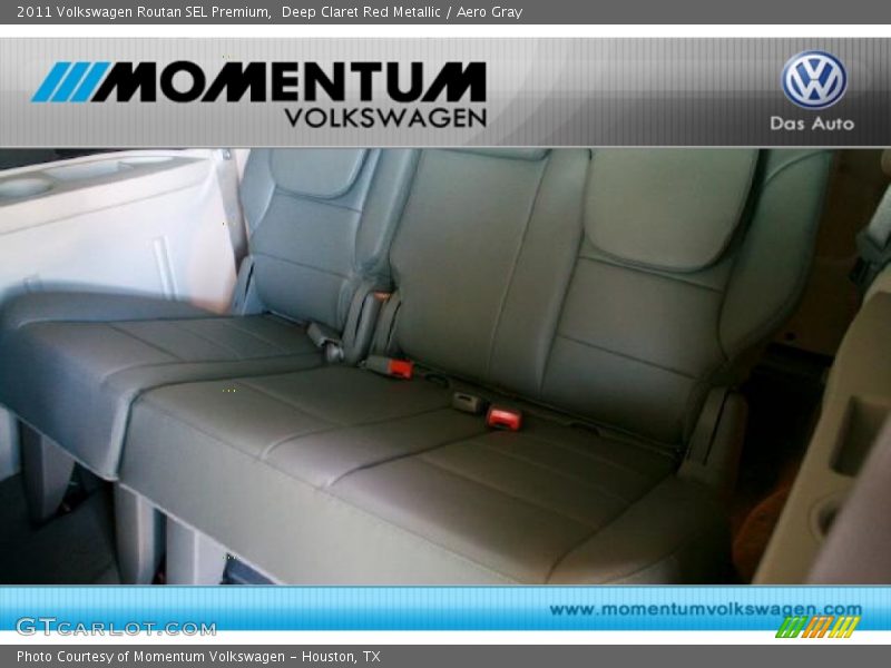 Deep Claret Red Metallic / Aero Gray 2011 Volkswagen Routan SEL Premium