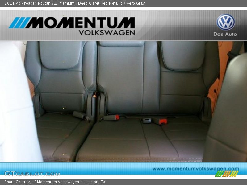 Deep Claret Red Metallic / Aero Gray 2011 Volkswagen Routan SEL Premium