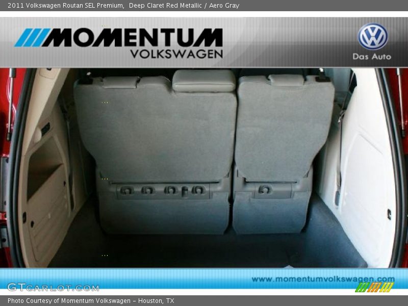 Deep Claret Red Metallic / Aero Gray 2011 Volkswagen Routan SEL Premium