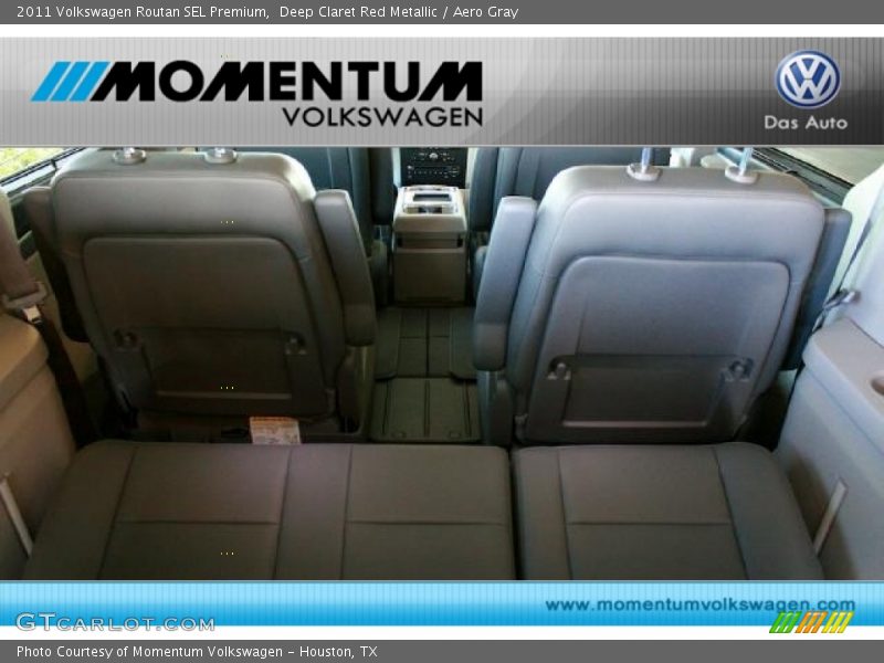Deep Claret Red Metallic / Aero Gray 2011 Volkswagen Routan SEL Premium