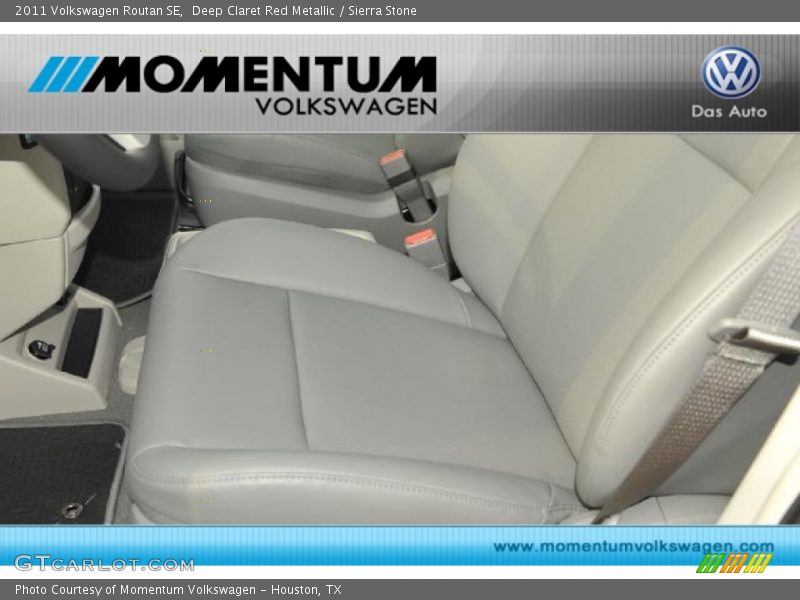 Deep Claret Red Metallic / Sierra Stone 2011 Volkswagen Routan SE
