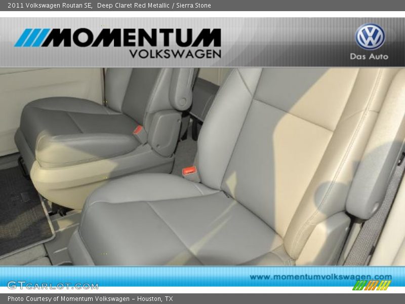 Deep Claret Red Metallic / Sierra Stone 2011 Volkswagen Routan SE