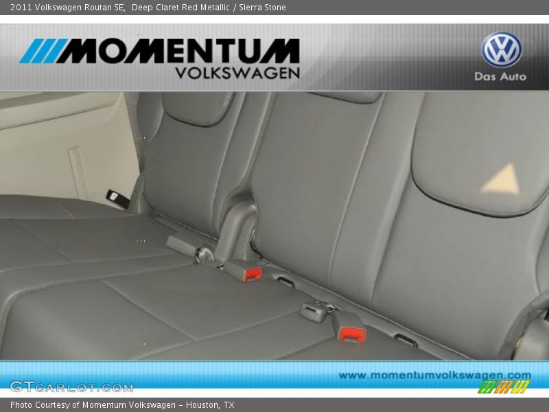 Deep Claret Red Metallic / Sierra Stone 2011 Volkswagen Routan SE